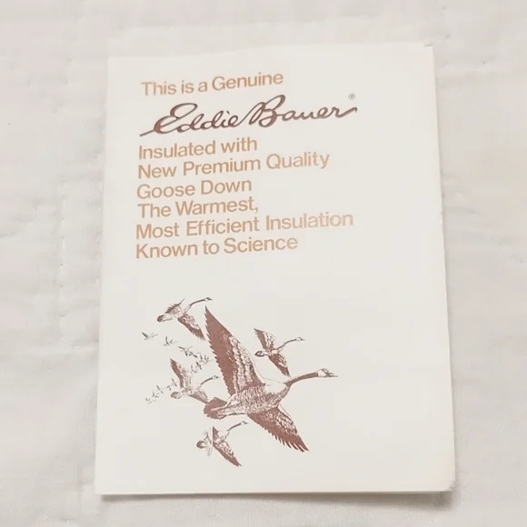 Vintage Eddie Bauer premium down puffer coat - Picture 9 of 11